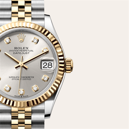 Datejust 31, Oyster, 31 mm, Oystersteel and yellow gold watch