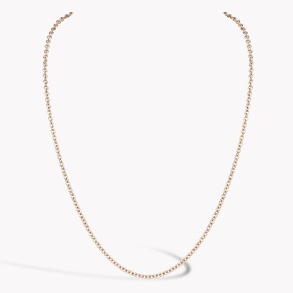 Rolo Chain 45cm in 18ct Rose Gold