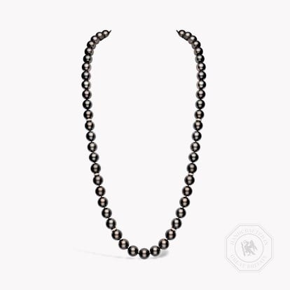 Black Tahitian Pearl Necklace
