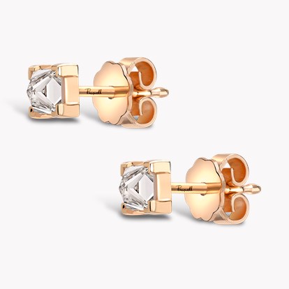 RockChic Diamond Solitaire Earrings