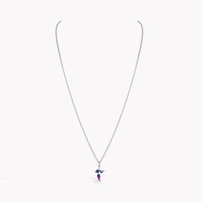 Art Deco Musician with Violin Pendant