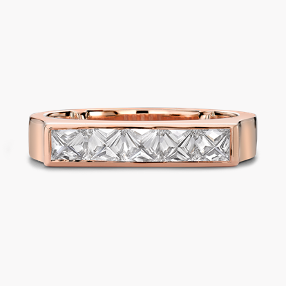 RockChic Flat-Topped 0.86ct Diamond Classic Ring