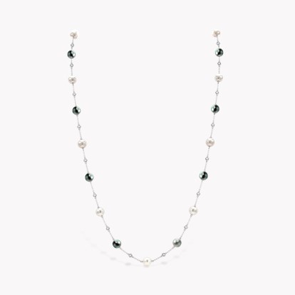 Akoya and Tahitian Pearl Necklace