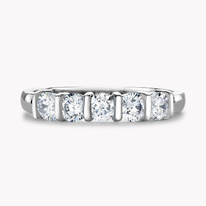 Round Brilliant Cut Diamond Five-Stone Ring