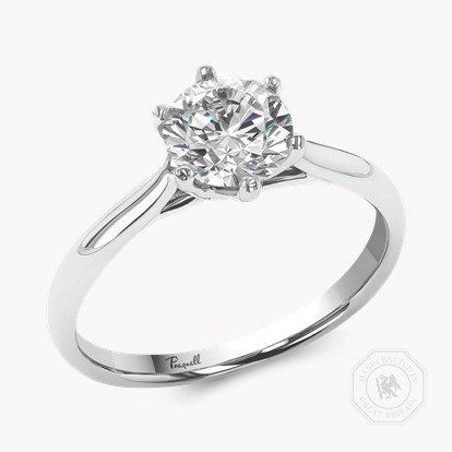 Classic Six-Claw 1.20ct Brilliant Cut Diamond Ring