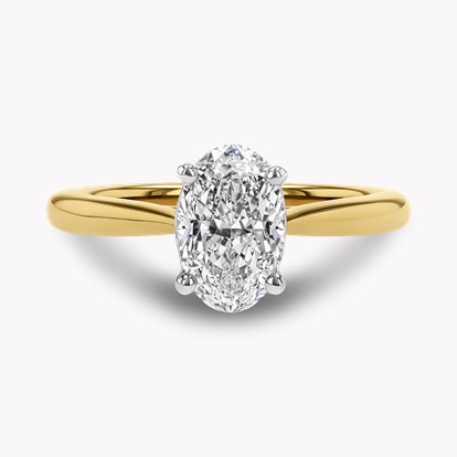 Gaia 1.20ct Oval Cut Diamond Ring