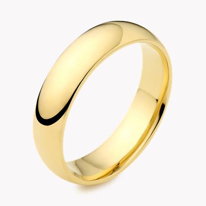 6mm Pragnell Court Wedding Ring in 18CT Yellow Gold