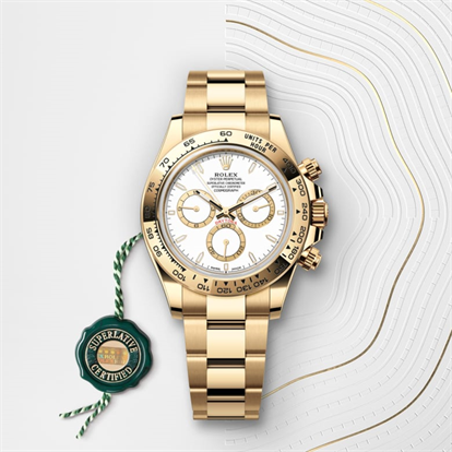 Cosmograph Daytona, Oyster, 40 mm, yellow gold watch