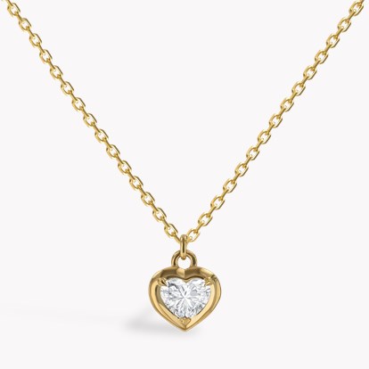 Skimming Stone 1.14ct Diamond Pendant