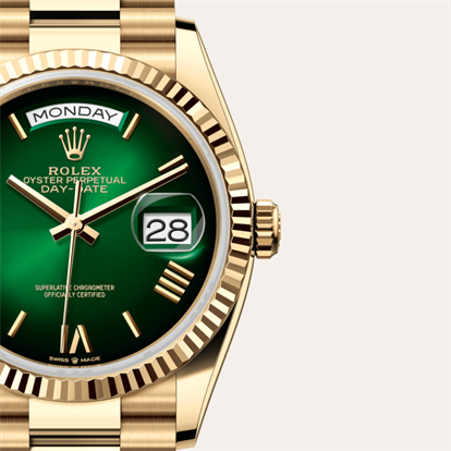 Day-Date 36, Oyster, 36 mm, yellow gold watch