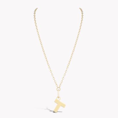 Letter T Pendant Charm