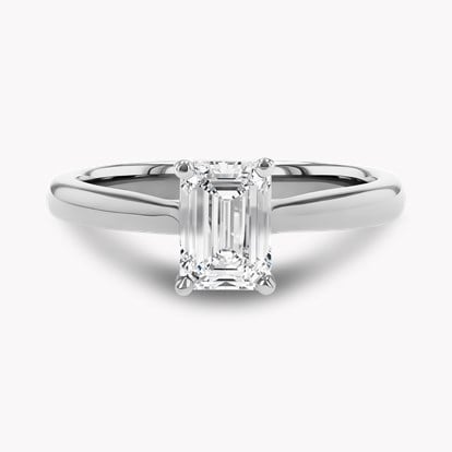 Emerald Cut Diamond Ring