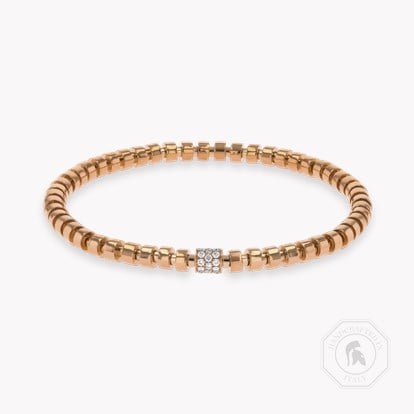 Amalfi 0.27ct Diamond Small Angular Link Expandable Bangle