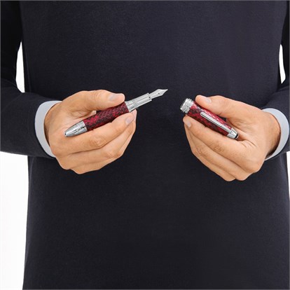 Meisterstück Great Masters Python Leather Fountain Pen