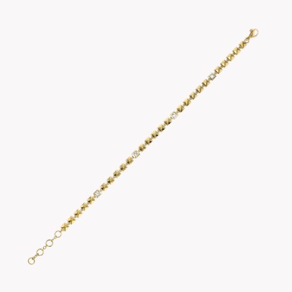 RockChic 0.34ct Inverted Princess Cut Diamond Bracelet