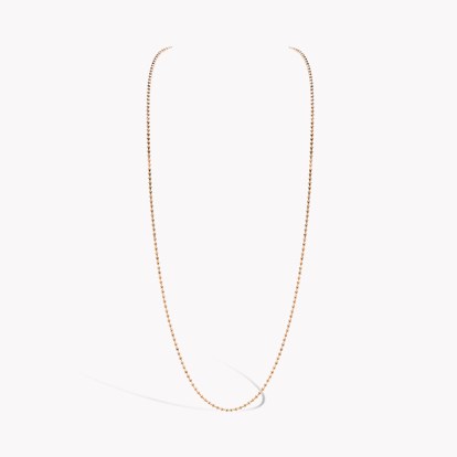 Bohemia Long Gold Necklace in 18ct Rose Gold