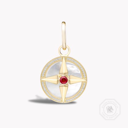 Ruby Pendant Charm