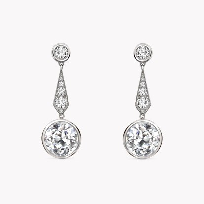 Diamond Drop Earrings
