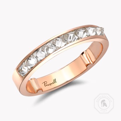 RockChic 0.81ct Diamond Half Eternity Ring