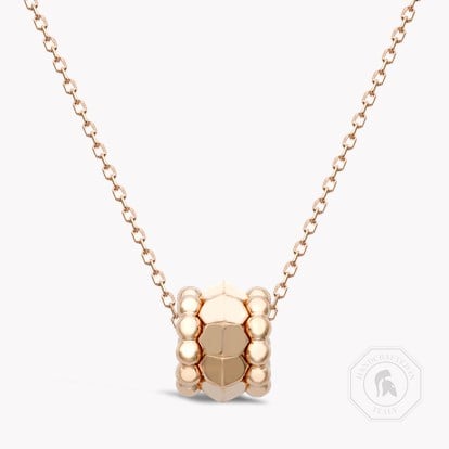 Bohemia Three Row Peaked Polished Pendant