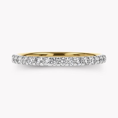 Brilliant Cut 0.33ct Diamond Half Eternity Ring