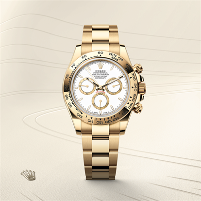 Cosmograph Daytona, Oyster, 40 mm, yellow gold watch
