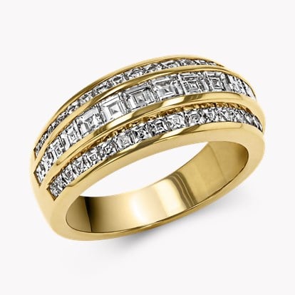 Manhattan Classic Diamond Ring 1.91ct in 18ct Yellow Gold