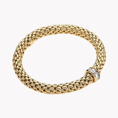 Fope Flex'It Love Nest Diamond Bracelet