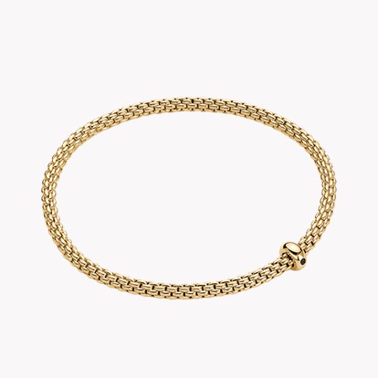 FOPE Eka Flex'it 0.01ct Black Diamond Bracelet