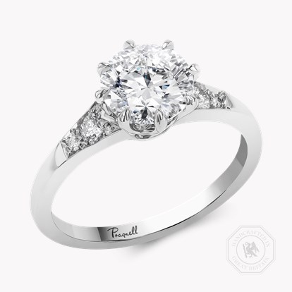 Antrobus 1.50ct Diamond Solitaire Ring - 2mm Width in Platinum