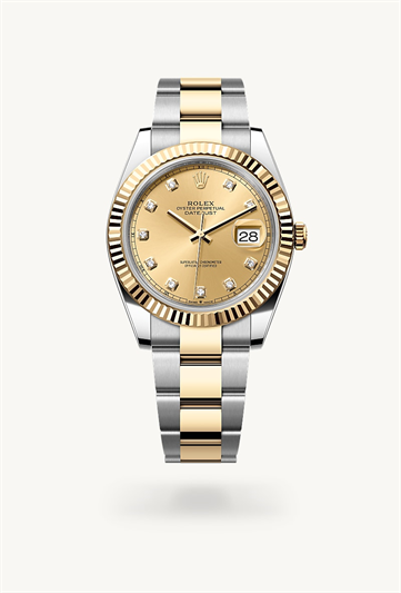 Rolex Datejust 41 Oyster, 41 mm, Oystersteel and yellow gold