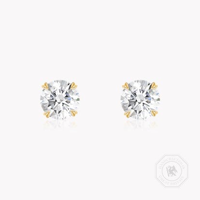 Windsor 1.20ct Botswana Diamond Stud Earrings