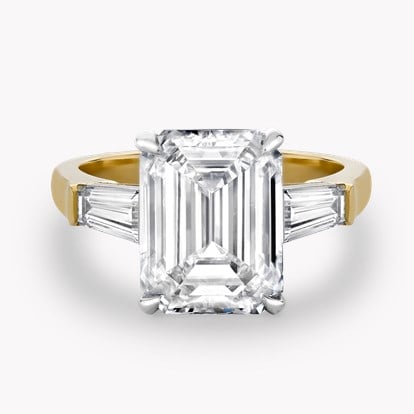 Regency 5.02ct Emerald Cut Diamond Ring