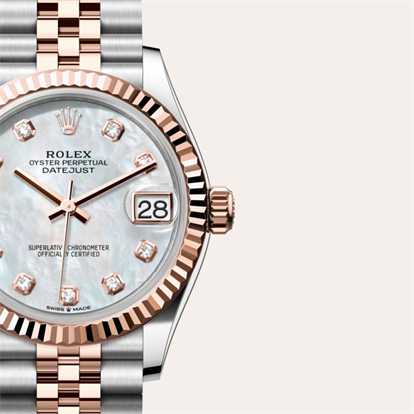 Datejust 31, Oyster, 31 mm, Oystersteel and Everose gold watch