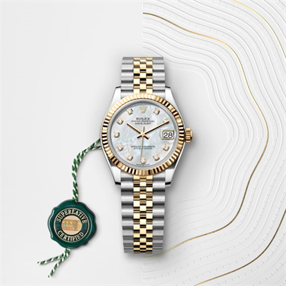 Datejust 31, Oyster, 31 mm, Oystersteel and yellow gold watch