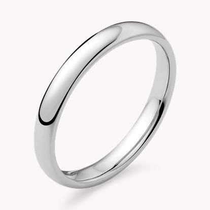 2mm Light Court Wedding Ring in Platinum
