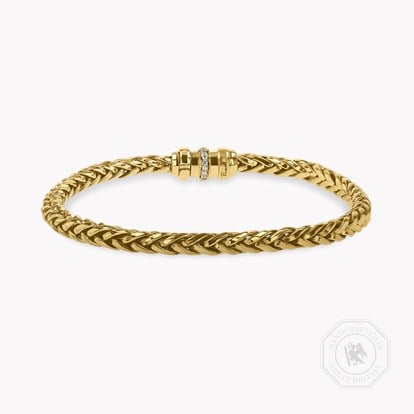 English Chain Bracelet in 18ct Yellow Gold