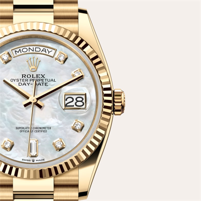 Day-Date 36, Oyster, 36 mm, yellow gold watch