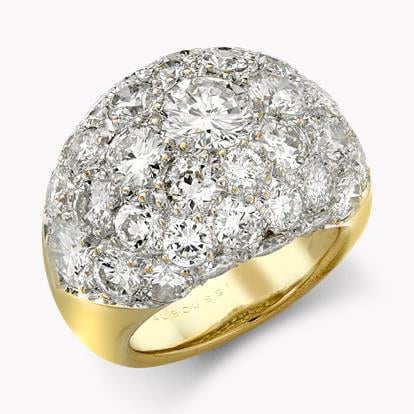 Mauboussin Bombé Cocktail Ring in 18ct Yellow Gold 