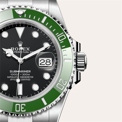 Submariner Date, Oyster, 41 mm, Oystersteel watch
