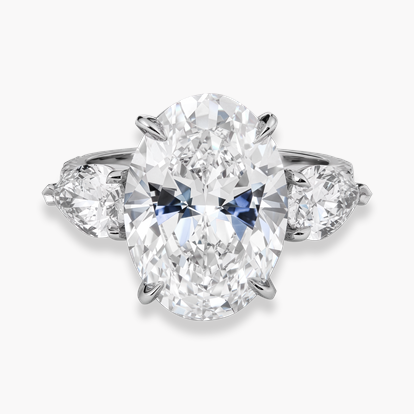 Masterpiece Oval Cut 7.02ct Diamond Ring