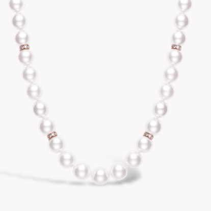 South Sea Pearl and Diamond Necklace