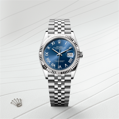 Datejust 36, Oyster, 36 mm, Oystersteel and white gold watch