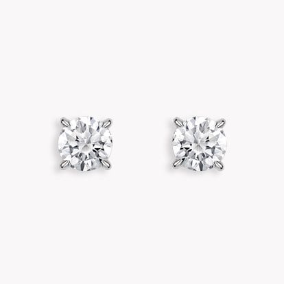 Contemporary Brilliant Cut 1.02ct Diamond Stud Earrings