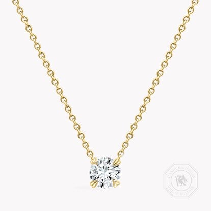 Windsor Diamond Pendant 0.50ct in 18ct Yellow Gold