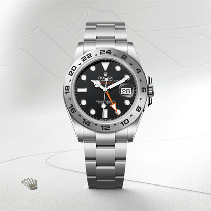 Explorer II, Oyster, 42 mm, Oystersteel watch