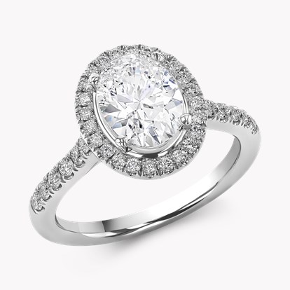 Celestial 1.50ct Diamond Cluster Ring in Platinum