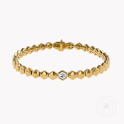 Honeycomb 0.33ct Diamond Bracelet