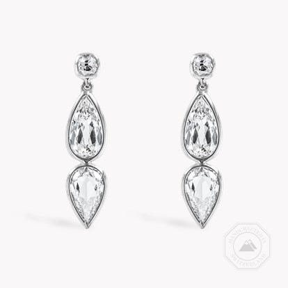 Pear Shaped Diamond Earrings