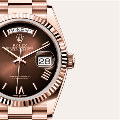 Day-Date 36, Oyster, 36 mm, Everose gold watch